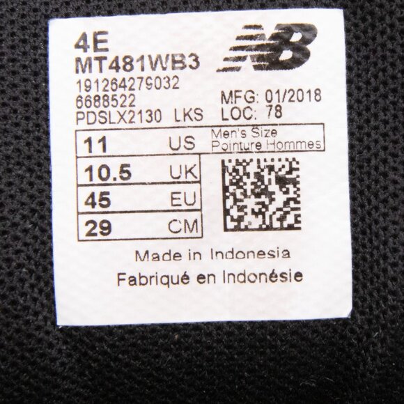 New Balance Men's Outdoor Shoe - Size 11 Extra Wide - Picture 13 of 14